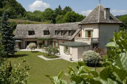 Façade extérieure de La Lauzeraie