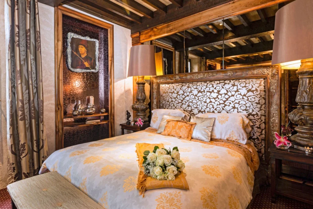 Lit dans la chambre Charles le Téméraire